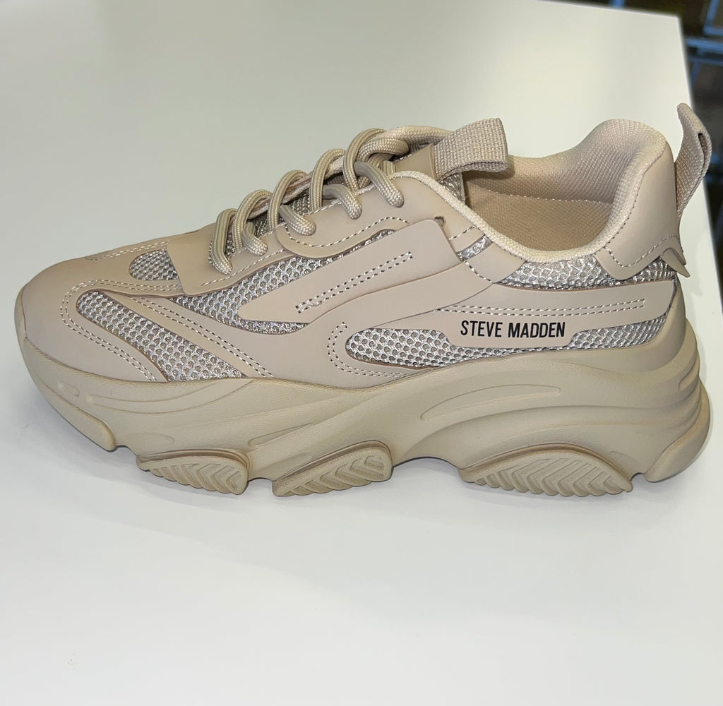 Possession Chunky Sneaker, Tan | Steve Madden 8 / Tan